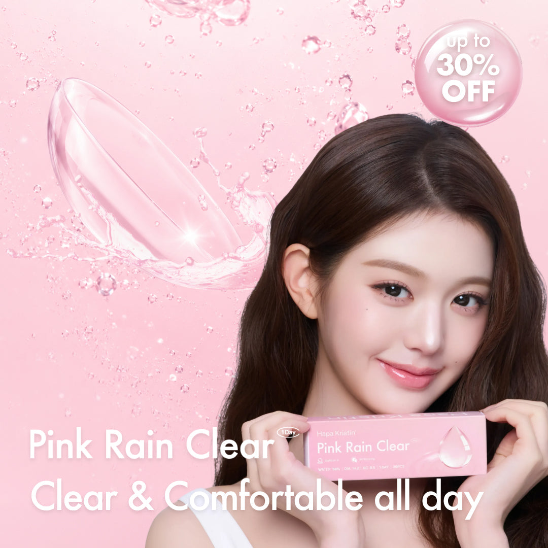 New! Pink Rain Clear Lenses up to 30% OFF