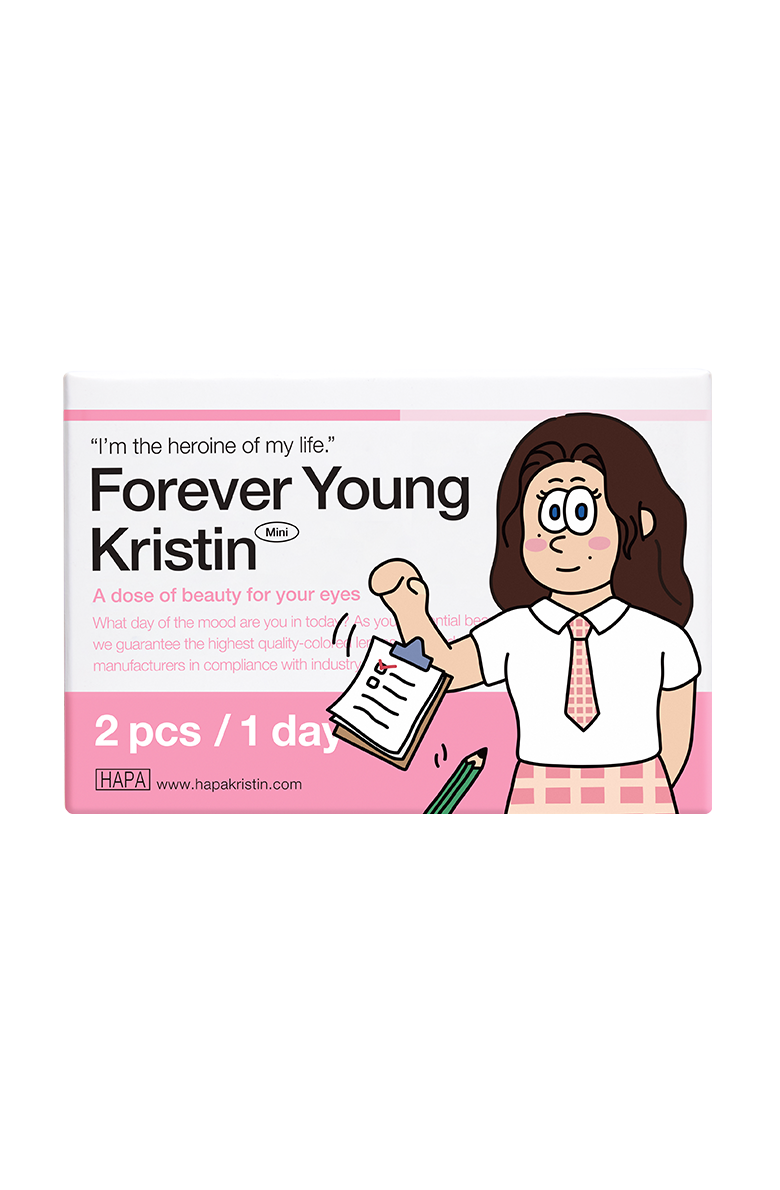 Forever Young Kristin 1Day - Wannabe Brown (2pcs) | Hapa Kristin