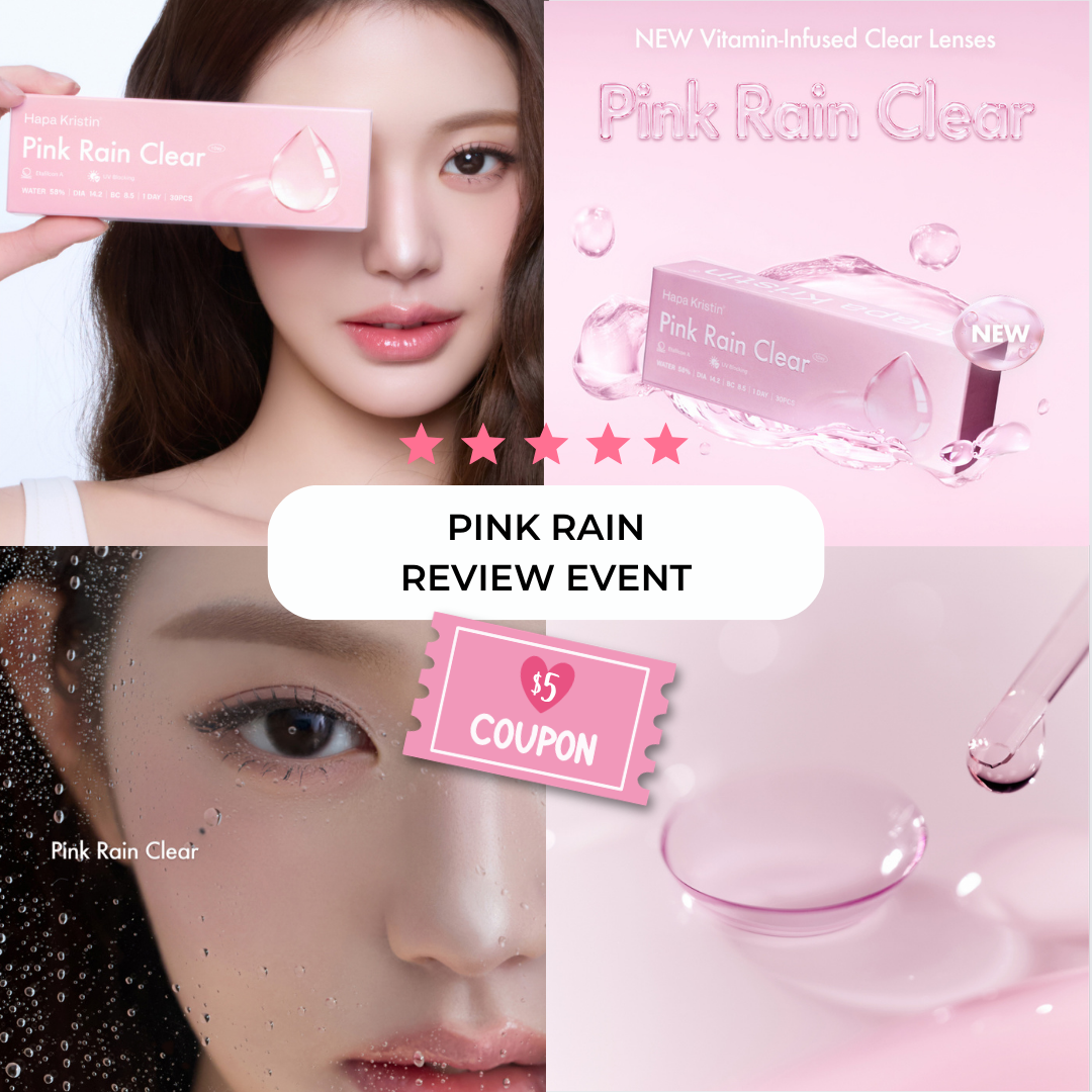 Review Event $5 Coupon : Pink Rain - Clear