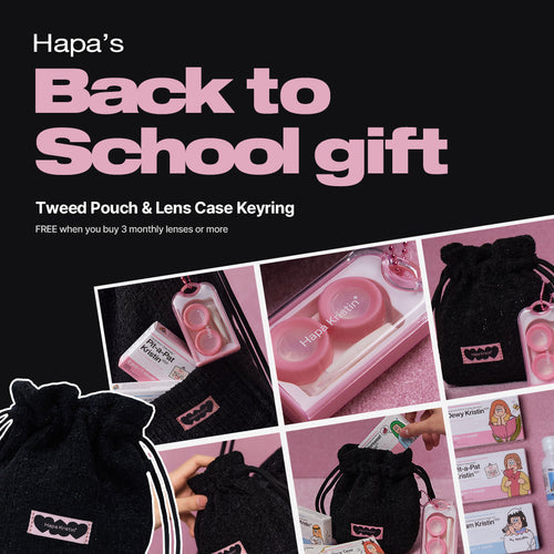 Back 2 School with Hapa kristin : Buy 3 Mothly Get Gift