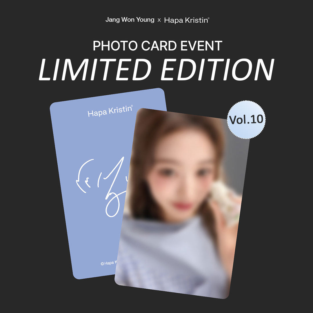 Jang Wonyoung x Hapa Kristin Photo Card Vol.10