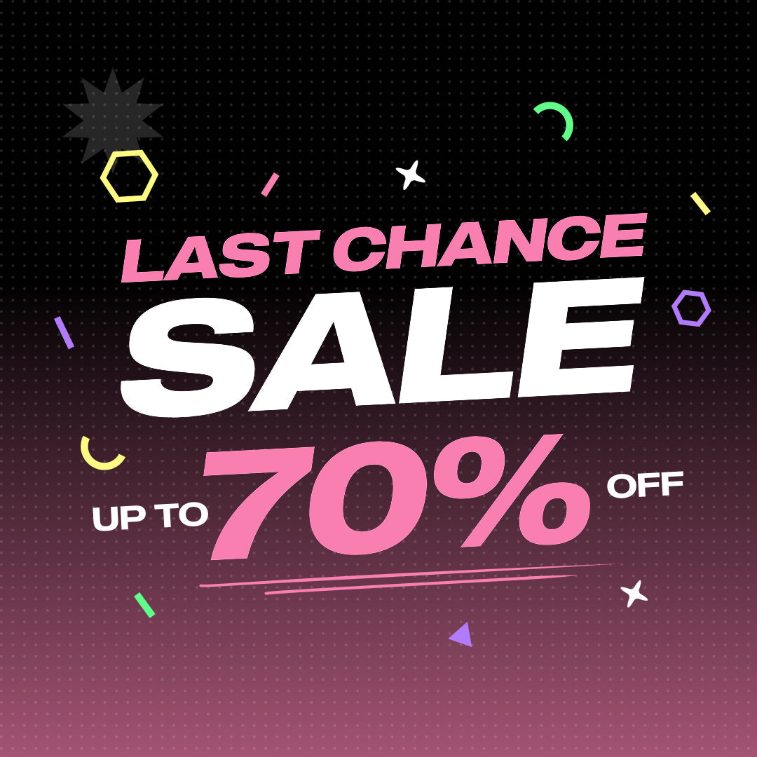 Last Chance Sale — Up to 70% OFF