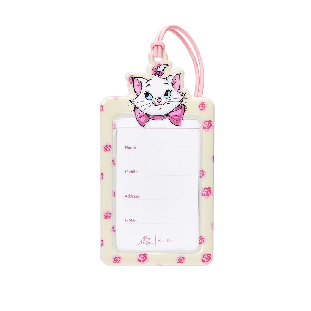 [GIFT] Disney Marie Flower Luggage Tag