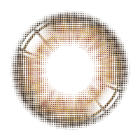 Bittersweet Kristin 1Day - Amber Brown (2pcs) lens