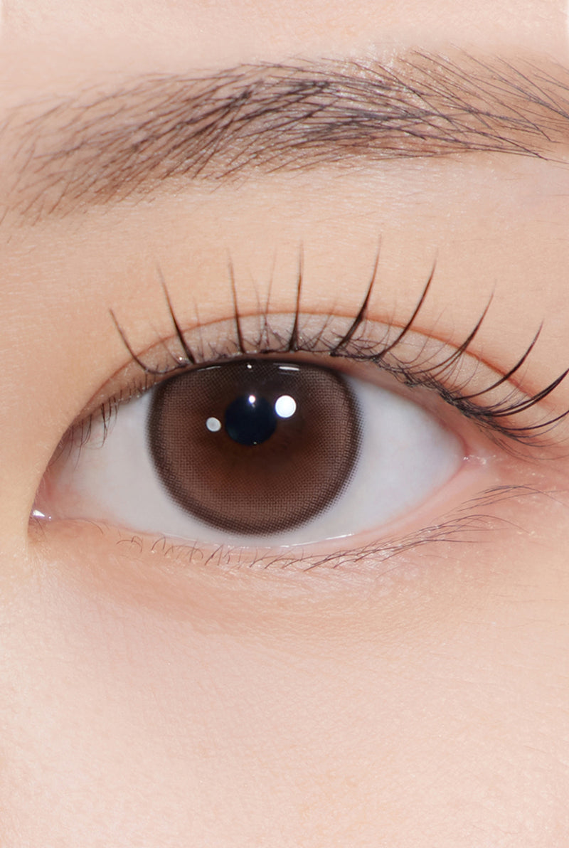 Forever Young Kristin 1Day - Wannabe Brown (2pcs) eye close up