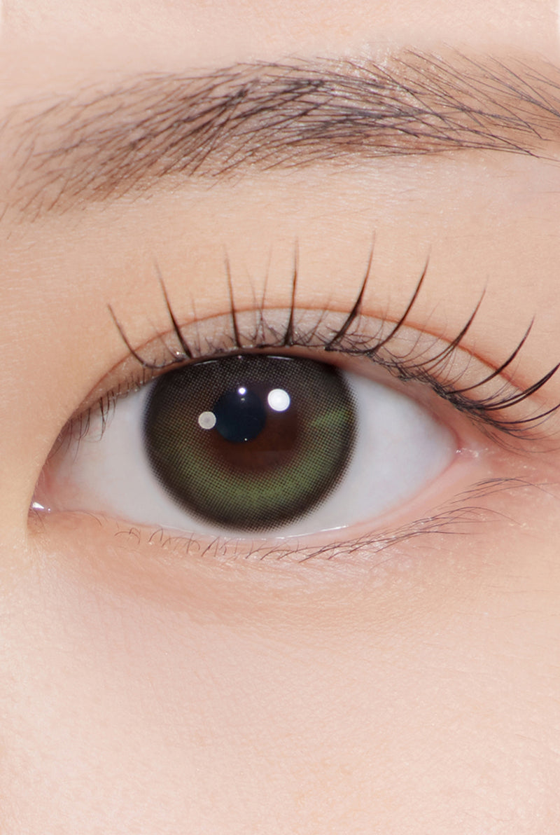 One&Only Kristin 1Day - Olive (2pcs) eye close up