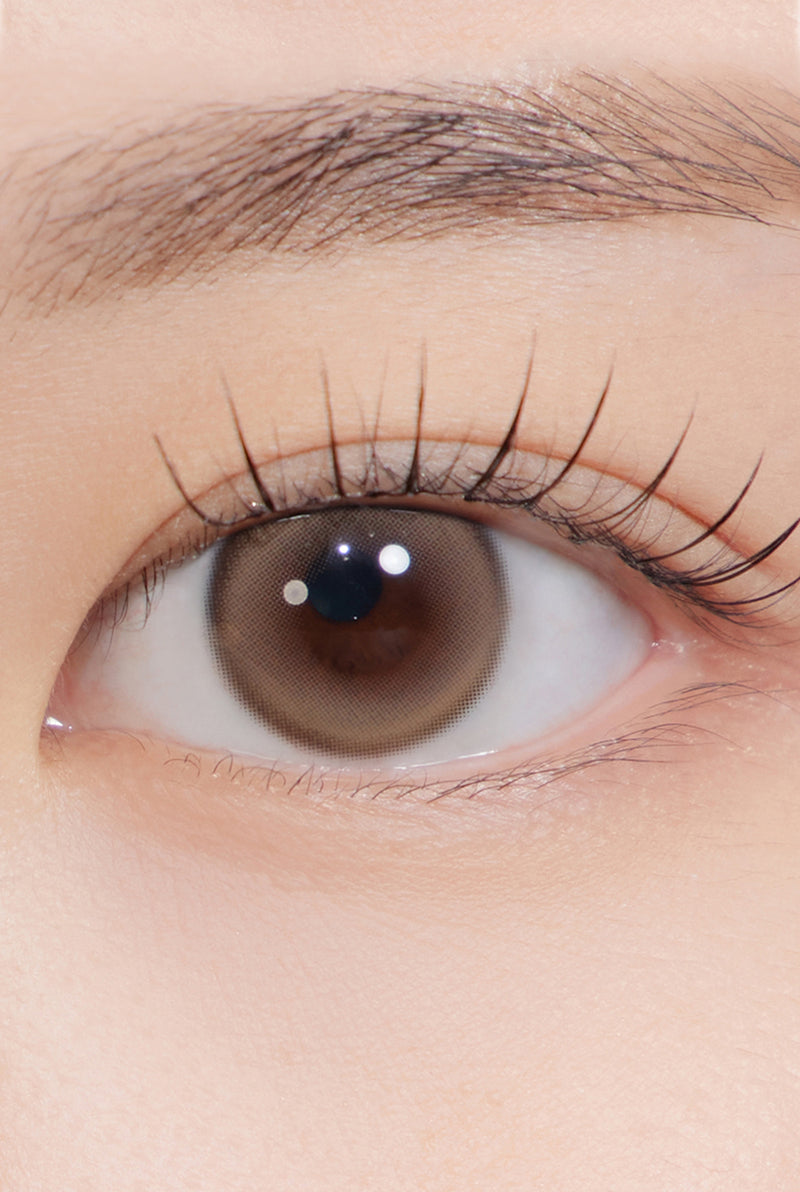 Sugar High Kristin 1Day - Beige (2pcs) eye close up